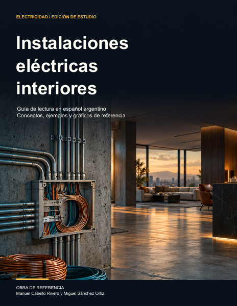 Portada de Instalaciones eléctricas interiores
