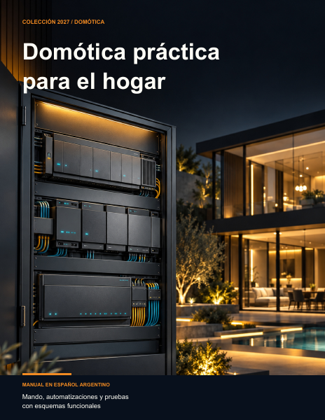 Portada de Domótica práctica para el hogar