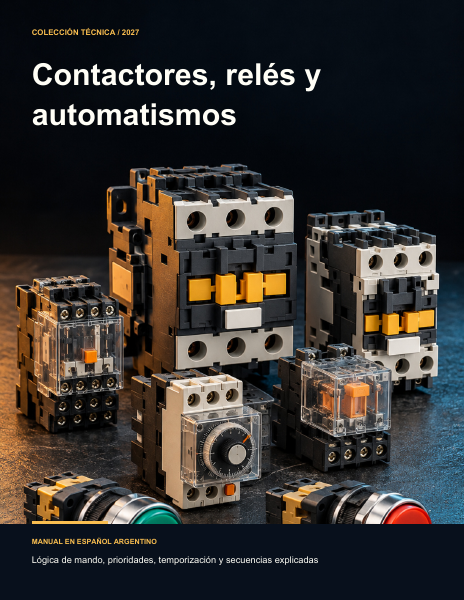 Portada de Contactores, relés y automatismos