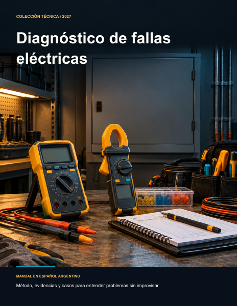 Portada de Diagnóstico de fallas eléctricas